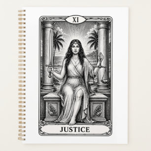 Notebook - Tarot Card Justice Planner