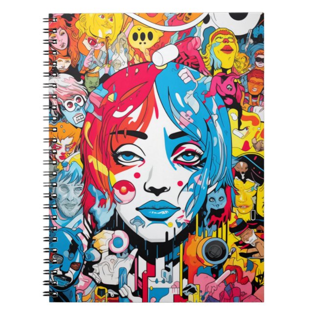 Notebook Terror Pop Art (Front)