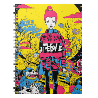 Notebook Terror Pop Art