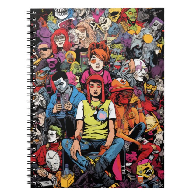 Notebook Terror Pop Art (Front)