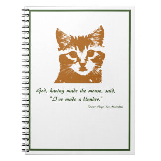 Notebook: The Cat Spiral Notebook