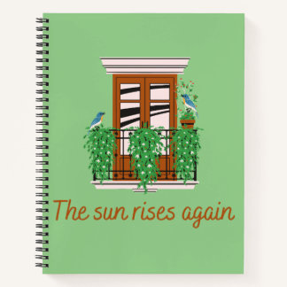 Notebook The sunrise again