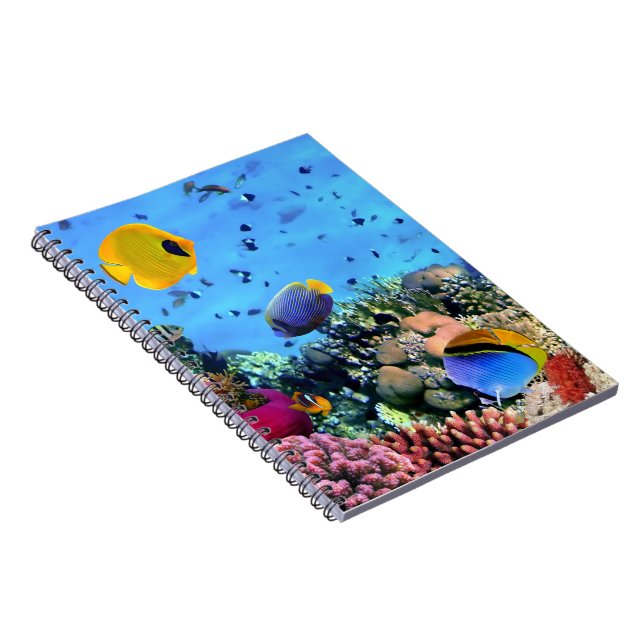 Notebook-Tropical Fish Spiral Notebook (Right Side)