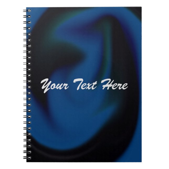 Notebook with Colourful Smudge Cover (Front)