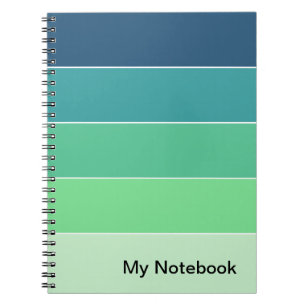Notebook with Customisable Gradient Design