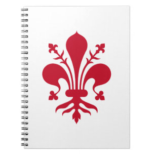 Notebook with Flag of Florence, Italy