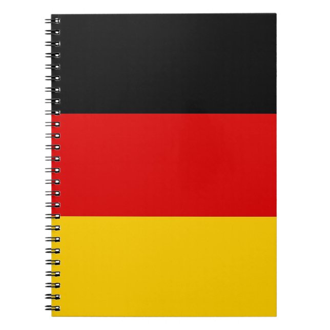 Notebook with Flag of Germany (Front)