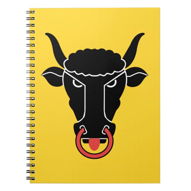 Notebook with Flag of Uri, Switzerland (Front)