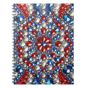 Notebook with Netherlands Colours Abstract Design