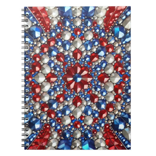 Notebook with Netherlands Colours Abstract Design (Front)