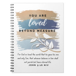 Notebook- You Are Loved Beyond Measure Notebook