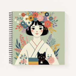 Notebook "Young Woman in a Kimono"