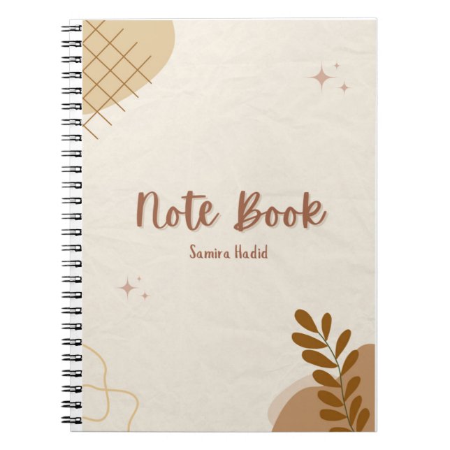  Notebooks & Journals (Front)