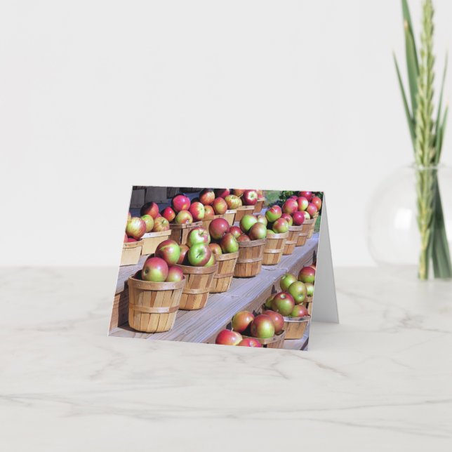 Notecard - Apples (Front)