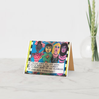 notecard-be strong when you are weak card