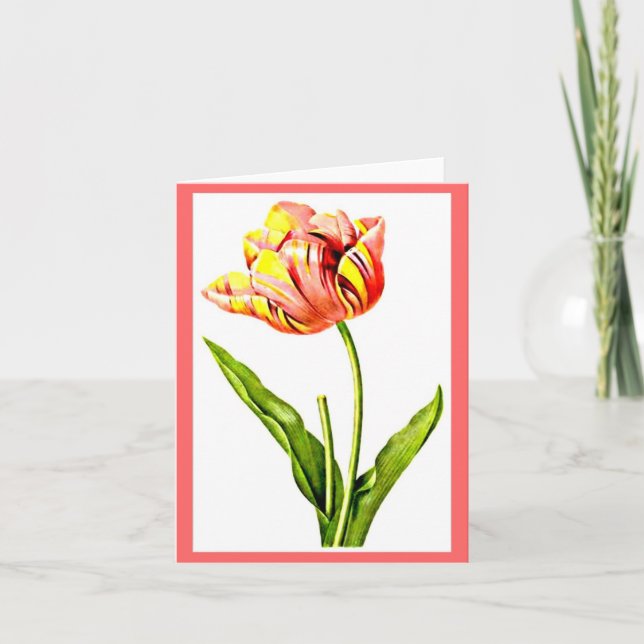 Notecard-Botanicals-Pierre Joseph Redoute 21 Card (Front)