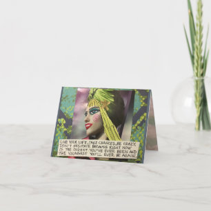 NOTECARD-LIVE YOUR LIFE, TAKE CHANCES, CARD