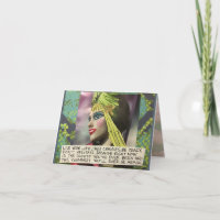 NOTECARD-LIVE YOUR LIFE, TAKE CHANCES,
