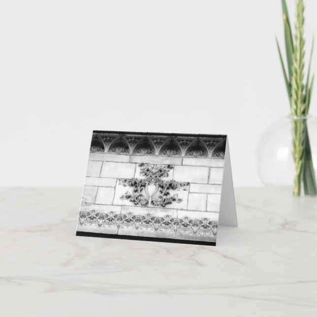 Notecard-Love Art House-Vintage Architecture 18 Card (Front)