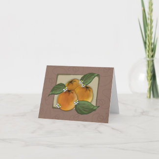 notecard - my favourite oranges crate label