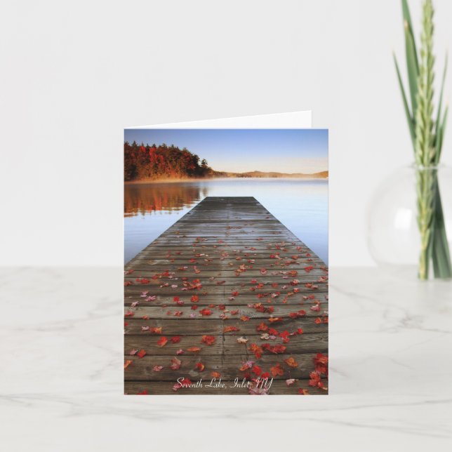 Notecard - Seventh Lake, Inlet, NY (Front)