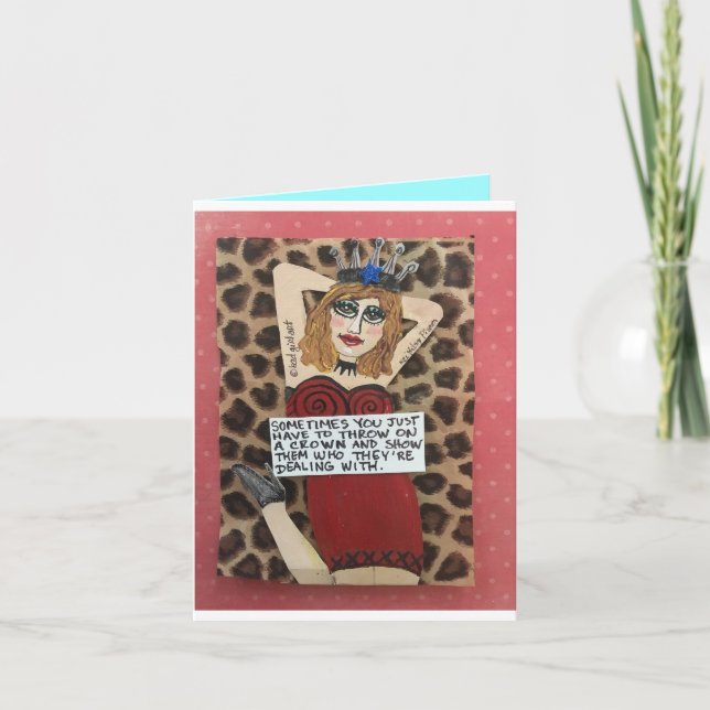 notecard-SOMETIMES YOU JUST HAVE TO Card (Front)