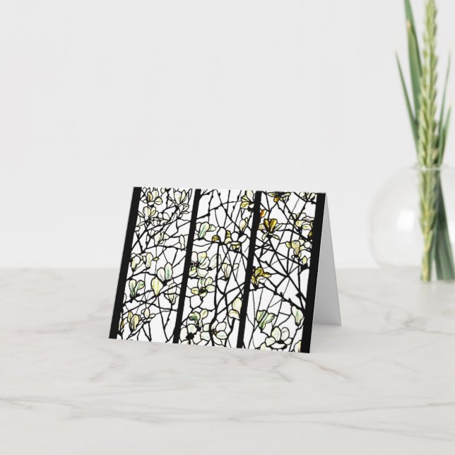 Notecard-Stained Glass-Louis Tiffany 8 Card (Front)