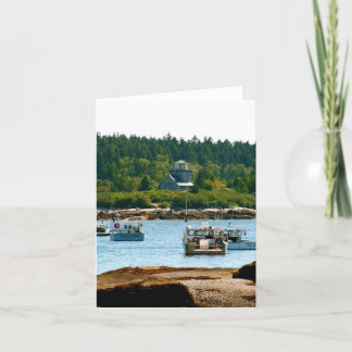 Notecard Stonington, Maine