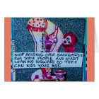 NOTECARD-STOP BENDING OVER BACKWARDS FOR SOME