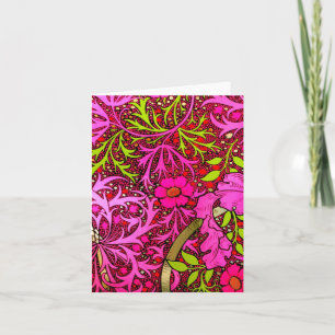 Notecard-Vintage Fabric/Fashion-William Morris 30 Card