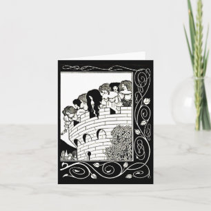 Notecard-Vintage Illustration-Aubrey Beardsley 6 Card