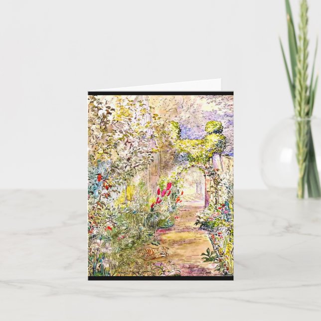 Notecard-Vintage Illustration-Beatrix Potter 3 Card (Front)