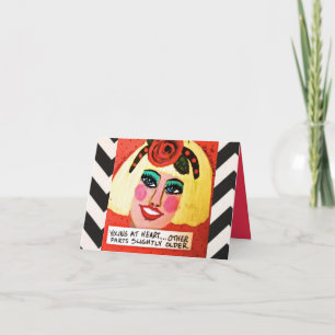 NOTECARD-YOUNG AT HEART CARD