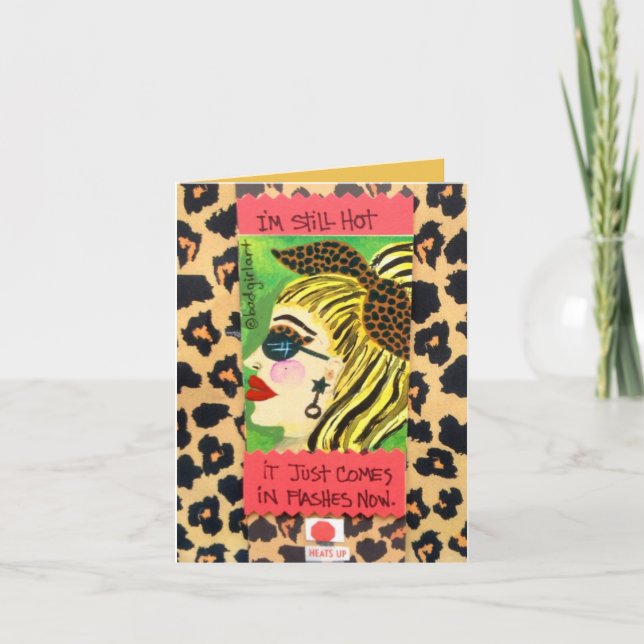 NOTECARD-YOU'RE STILL HOT CARD (Front)