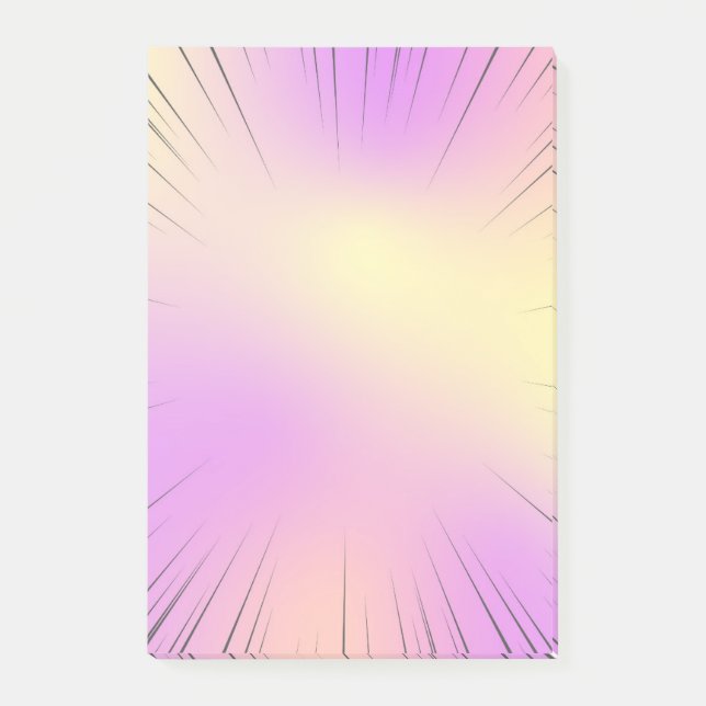 Noted Post 4"x6" Post-it Notes (Front)