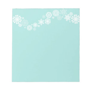 Notepad-Christmas Snowflakes Notepad