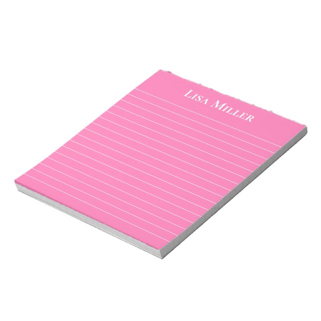 Notepad-Custom Name Notepad (Rotated)