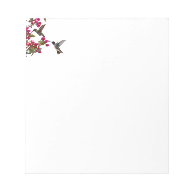 Notepad Hummingbirds (Front)