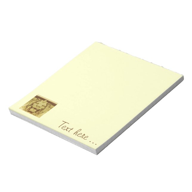 Notepad - Lion Head (Rotated)