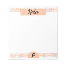 Notepad: Notes (Monogrammed)