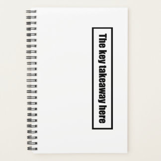 Notepad, Planner
