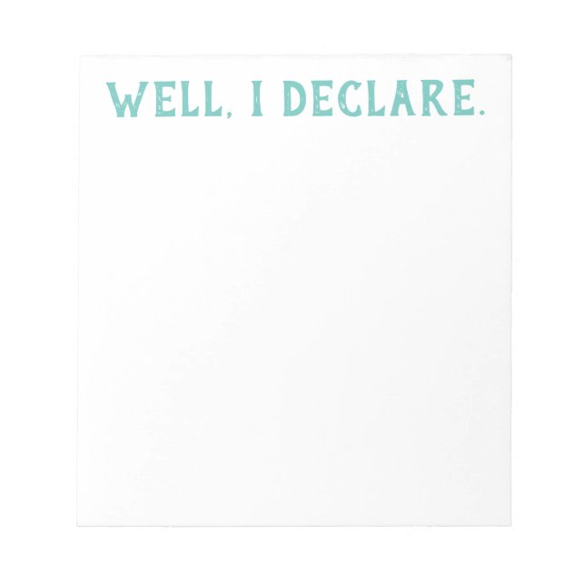 Notepad - Southern Sayings (WID) (Front)