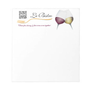 Notepad Template Fine French Cuisine