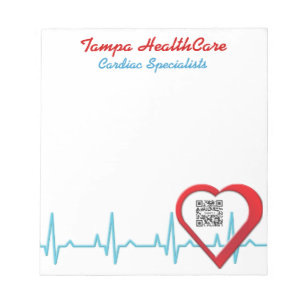 Notepad Template Heart Health