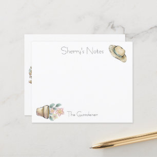 Notepad The Gardener Paper Pad