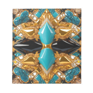 Notepad with Bahamas Colours Modern Design