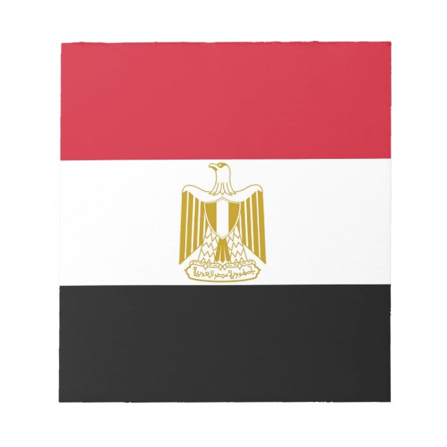 Notepad with Flag of Egypt (Front)