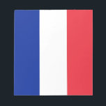 Notepad with Flag of France<br><div class="desc">Add a touch of French elegance to your stationery collection with our exclusive notepad featuring the flag of France! Crafted with meticulous attention to detail, this notepad is more than just functional; it's a celebration of French heritage and national pride. The bold design proudly showcases the iconic elements of the...</div>