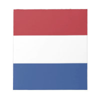 Notepad with Flag of Netherlands