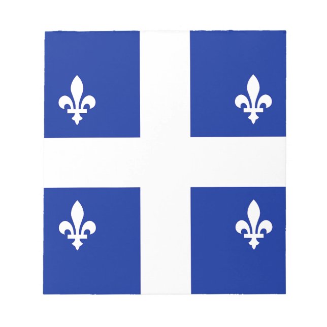 Notepad with Flag of Quebec, Canada (Front)